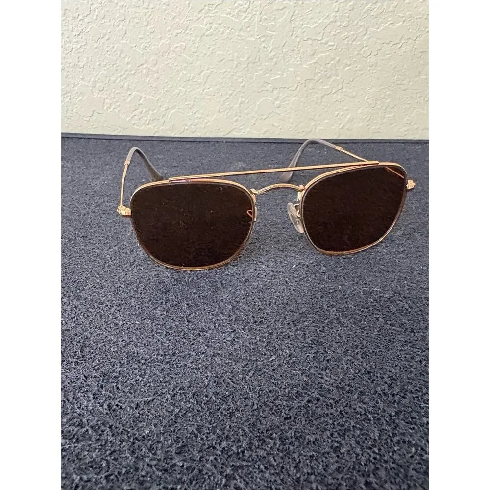 Ray-Ban RB3557 Gold RX Eyeglass Frames 51-20 Frames Only Prescription Ready